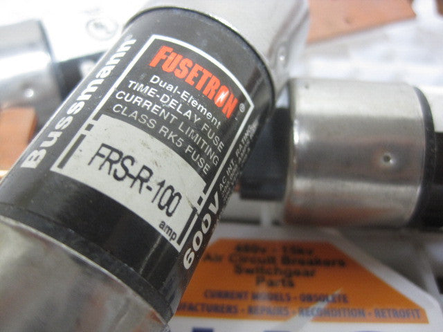 FRSR100 ~ Bussman FRS-R-100 Fuse 100 Amp ~ *Unused Surplus*