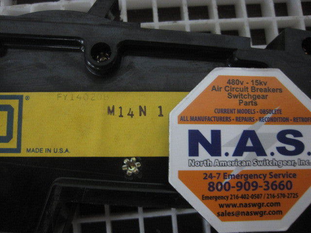 Square D FY14020B Molded Case Circuit Breaker - 20 Amp