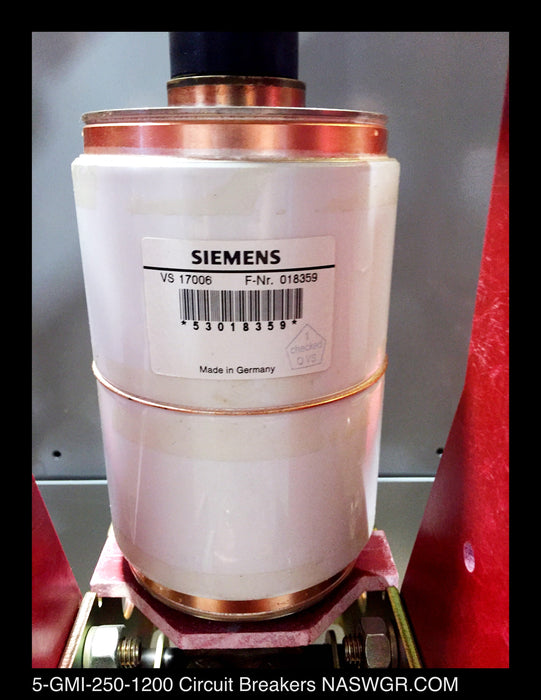 Siemens 5-GMI-250-1200-58 Vacuum Circuit Breaker (E/O,D/O) - 1200 Amp