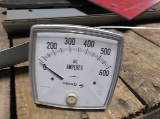 Gould Ammeter PN: AA-LSSI, 0-600 Amp