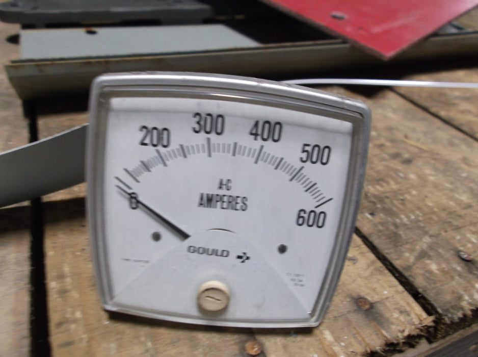 Gould Ammeter PN: AA-LSSI, 0-600 Amp