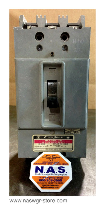 Westinghouse HF3040 Circuit Breaker ~ 40 Amp