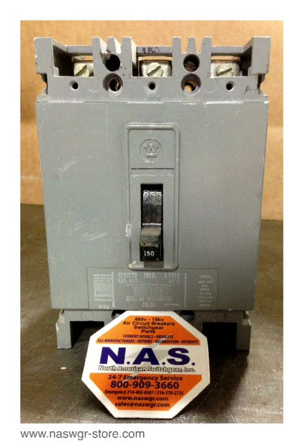 Westinghouse HFB3150 Circuit Breaker 150 Amp