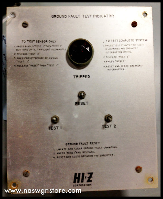 HI-Z Corporation  Model ATP Ground Fault Test Indicator , Type A.C.