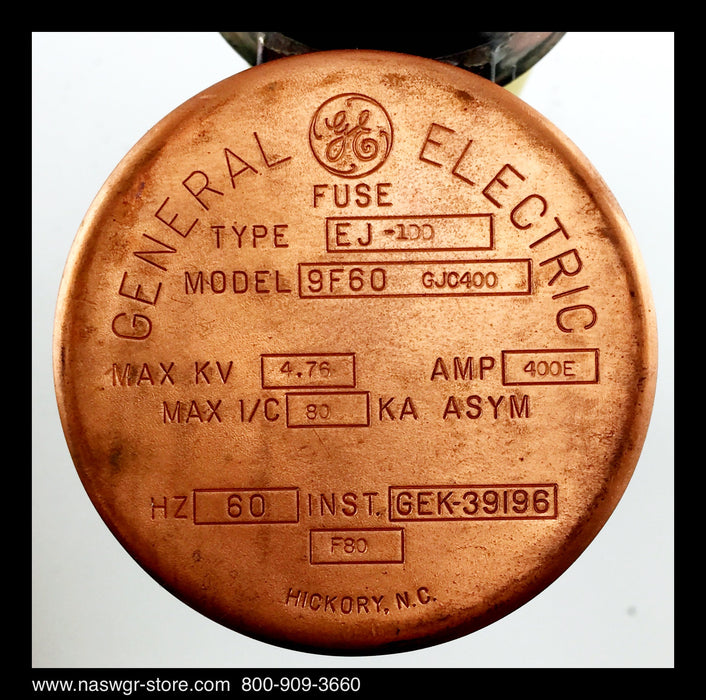 9F60GJC400 ~ GE 9F60GJC400 Fuse