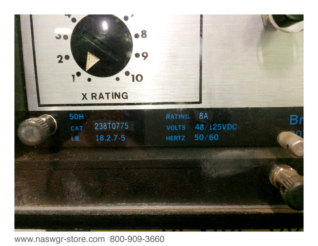 Brown Boveri Electric 238T0775 Circuit Shield Overcurrent R — North