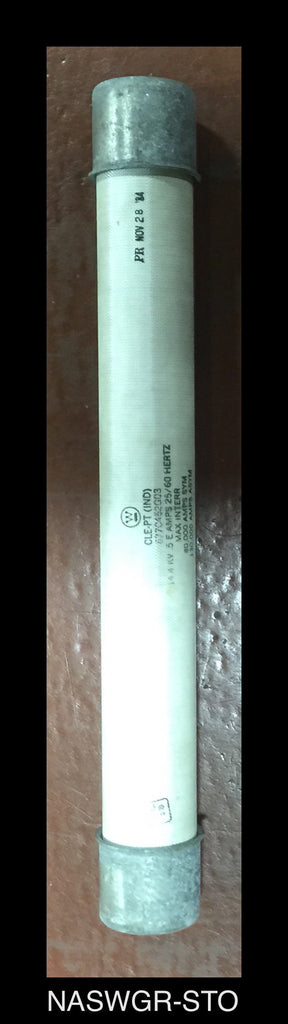 Fusible WESTINGHOUSE 758C433A21 - Type CLE-PTI, 0.5E Amp, 15500V AC - New Old Stock
