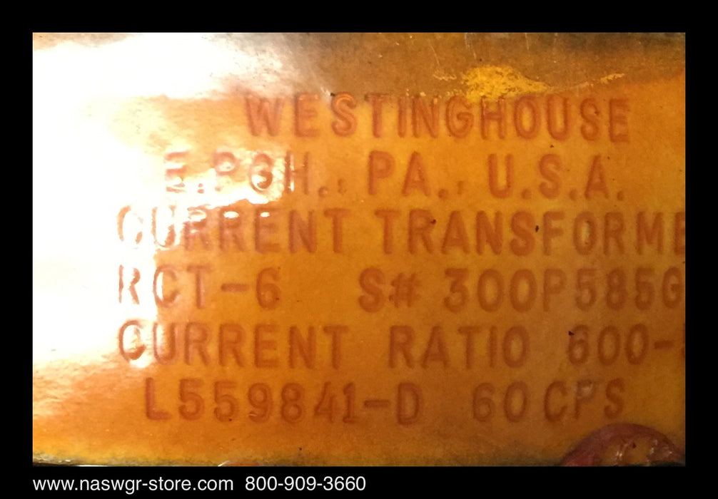 300P585G01 ~ Westinghouse 300P585G01 Current Transfomer