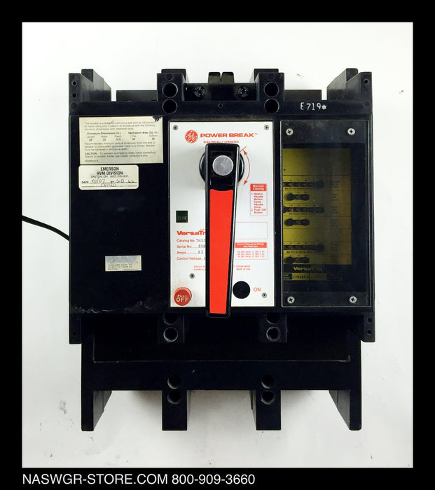 GE PowerBreak THSS4612DGE1 Circuit Breaker (E/O,B/I) - 1200 Amp