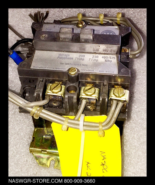 A201KICAG ~ Westinghouse A201KICAG Voltage Polyphase