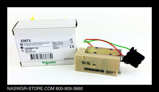 33673 ~ Unused Surplus in Box Schneider Electric / Square D 33673 Undervolatge Release Coil