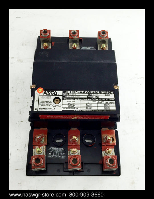 920322571 ~  ASCO 920322571 Remote Control Switch