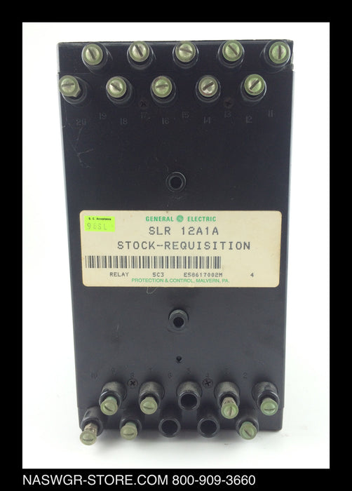 12SLR12A1A ~ GE 12SLR12A1A Static Reclosing Relay 48/125/250 DC Volts