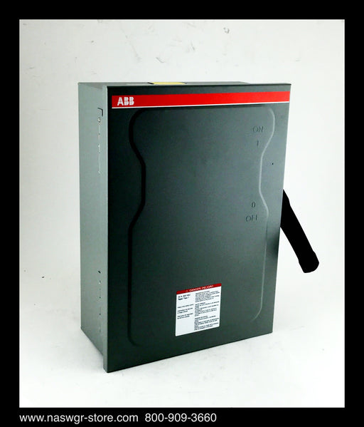 ABB EOH361K Heavy Duty Safety Switch - 30A/600V/3P/N1