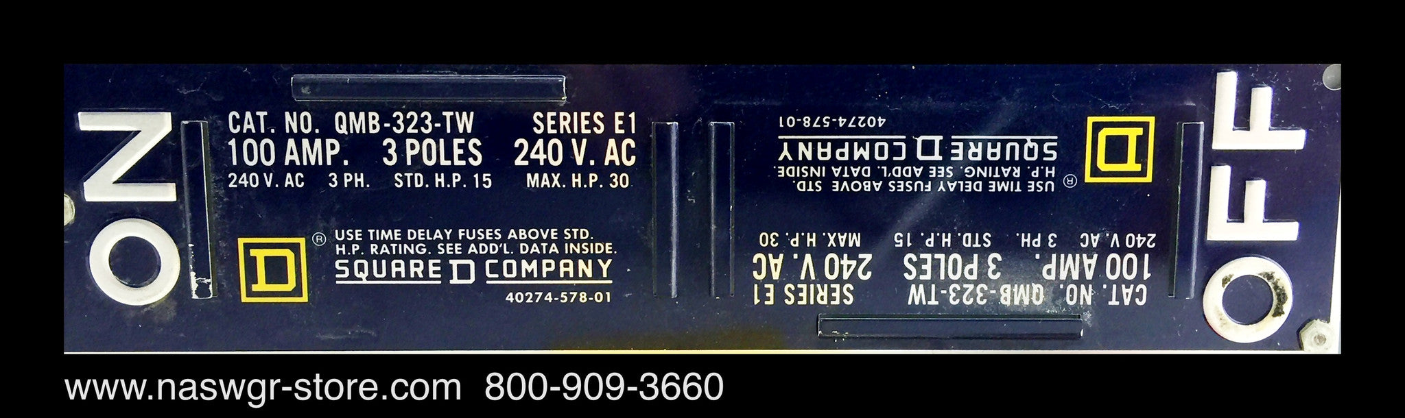 QMB-323-TW ~ Square D QMB-323-TW Panel Board Switch