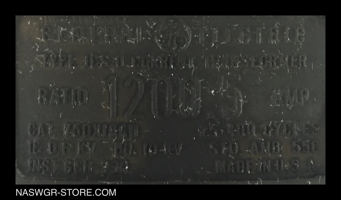 General Electric JCS-0 750X10G11 Current Transformer - 1200:5