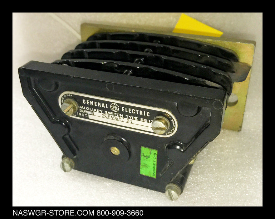 226A9287G1 ~ GE 226A9287G1 Auxiliary Switch