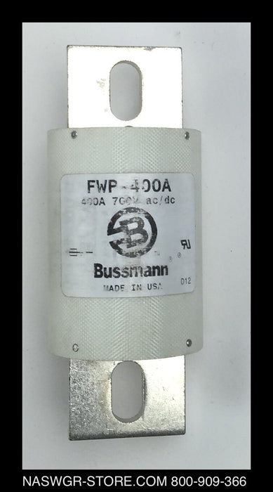 FWP-400A ~ Bussmann FWP-400A Fuse ~ Unused Surplus in Box