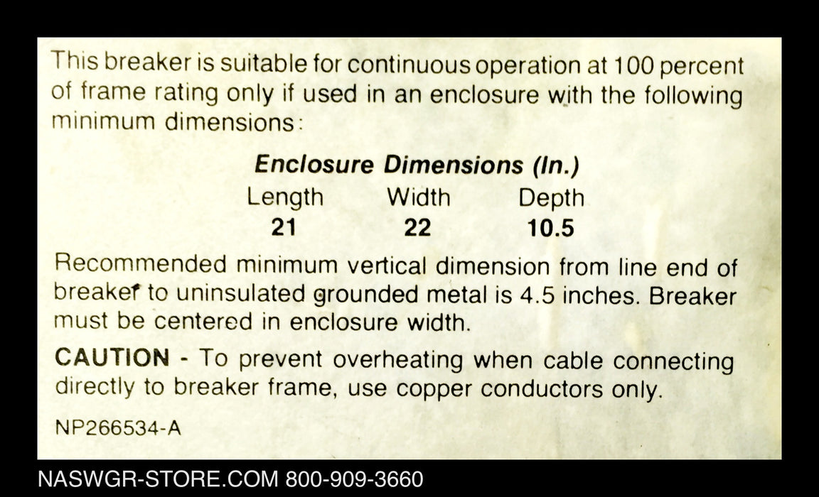 GE PowerBreak THSS2604DGE1 Circuit Breaker (E/O,B/I) - 400 Amp