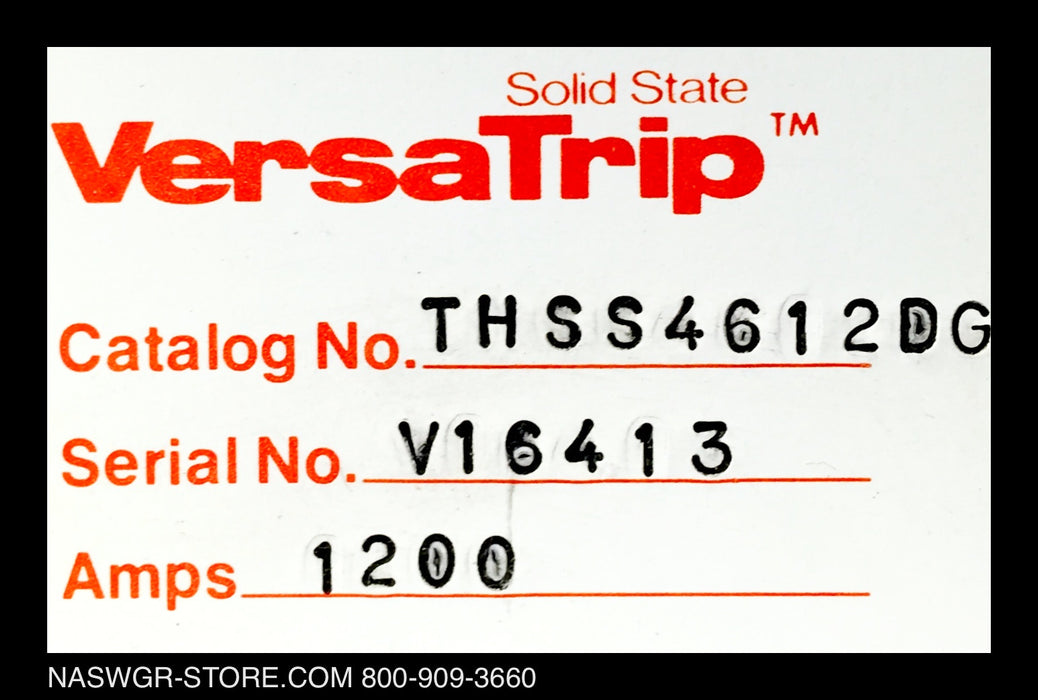 GE PowerBreak THSS4612DG Circuit Breaker (M/O,B/I) - 1200 Amp