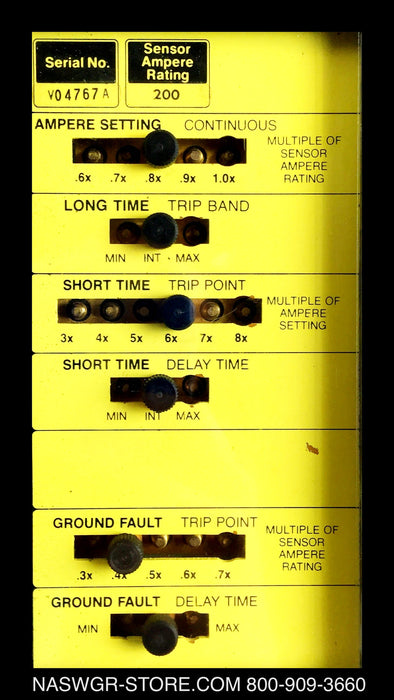 GE PowerBreak THSS2602DG Circuit Breaker (M/O,B/I) - 200 Amp