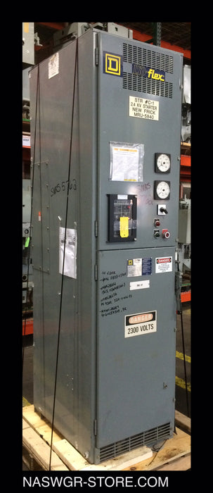 V3540E ~ Square D ISO-Flex Medium Votlage Controller Switchgear ~ Model 3 Class 8198