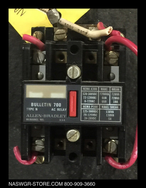 700-N200A1 ~ Allen Bradley 700-N200A1 Relay