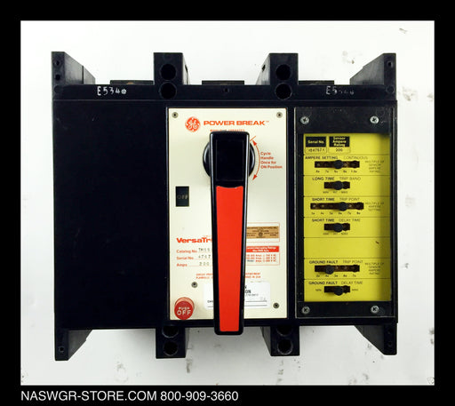 GE PowerBreak THSS2602DG Circuit Breaker (M/O,B/I) - 200 Amp