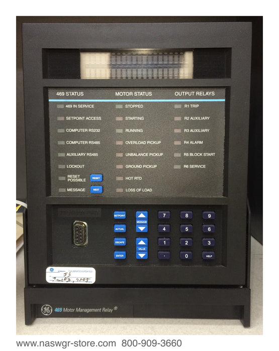 469-P5-HI-A20 ~ GE SR469 Motor Management Relay