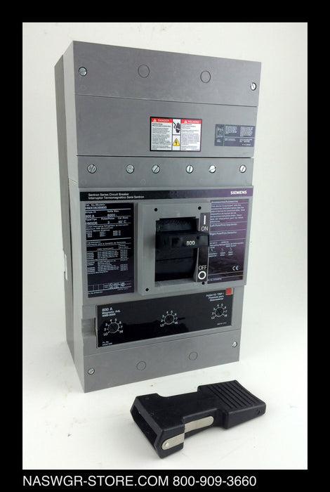Siemens HMXD63B800 Molded Case Circuit Breaker - 800 Amp - Unused