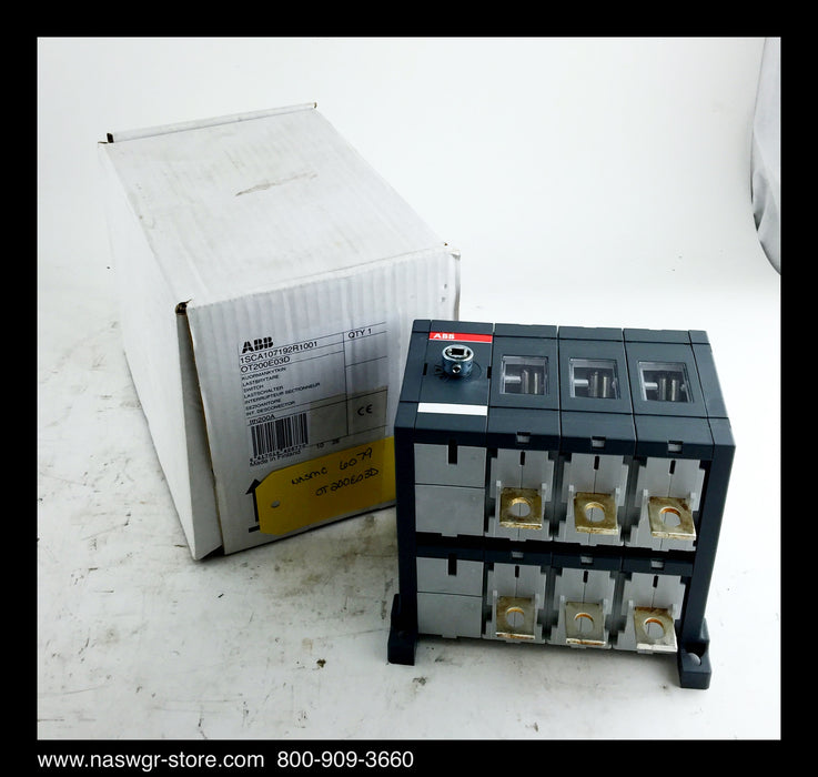 ABB OT 200E03D Switch ~ 200 Amp