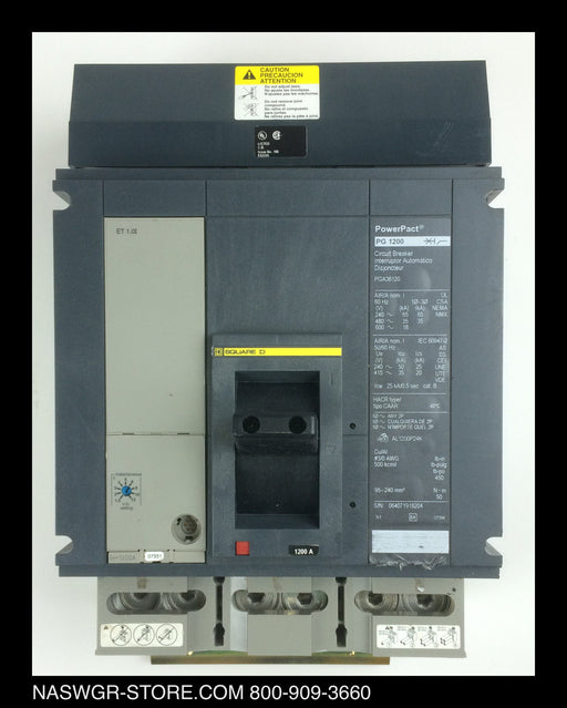 Square D PowerPact PG1200 Circuit Breaker - 1200 Amp