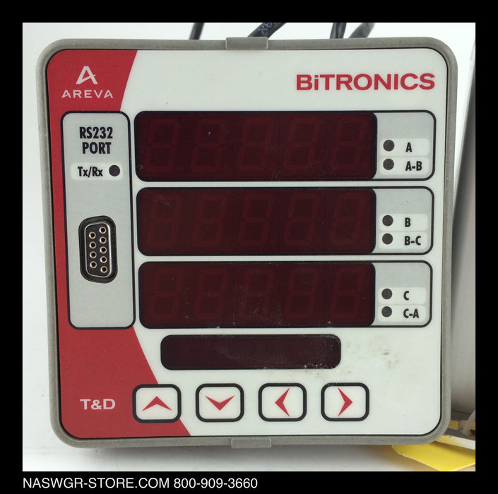 M57120000001A ~ Areva / BITRONICS M57120000001A Remote display with monitoring and recording IED for single line