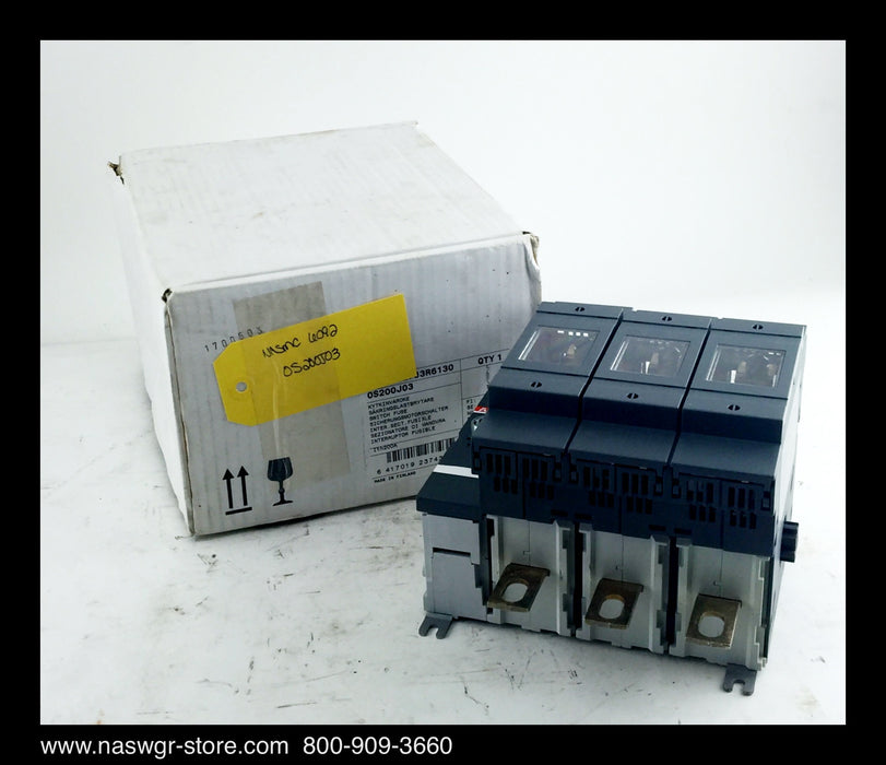 ABB OS 200J03 Switch ~ 200 Amp