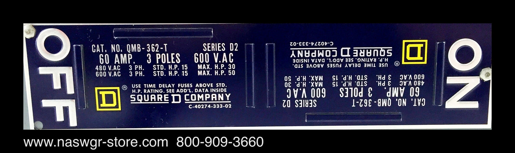 QMB-362-T ~ Square D QMB-362-T Switch