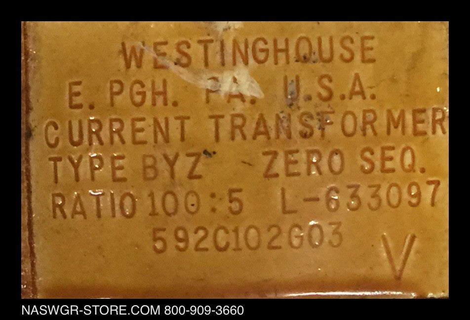 592C102G03 ~ Westinghouse 592C102G03 CT