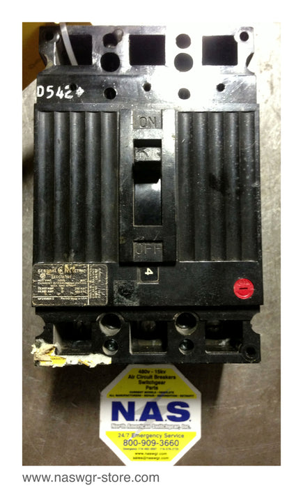 TED134100 , GE TED134100 Circuit Breaker , 100 Amp , Old Style , 480 VAC , PN: TED134100