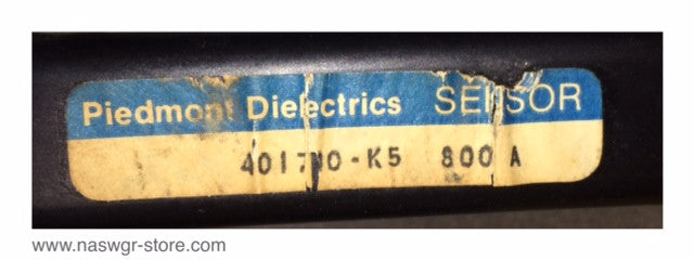 401740-K5 ~ Piedmont Dielectrics 401740-K5 Current Transformer