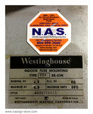 438D726G01 ~ Westinghouse 438D726G01 Indoor Fuse Mounting ~ *Missing fuse clip*