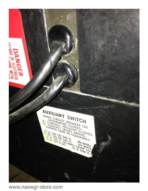 PAF361600DC1286 , Square D PAF361600DC1286 Circuit Breaker , Series 4 , 2000 Amp with 1600 Amp trip unit , Aux. Switch , PN: PAF361600DC1286