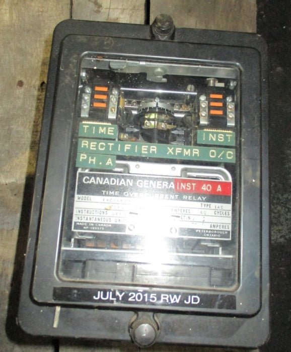 Canadian General Electric IAC66B2A Relay