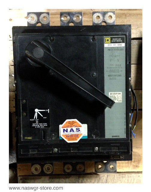 Square D PAF361600DC1680 Molded Case DC Circuit Breaker - 1600 Amp