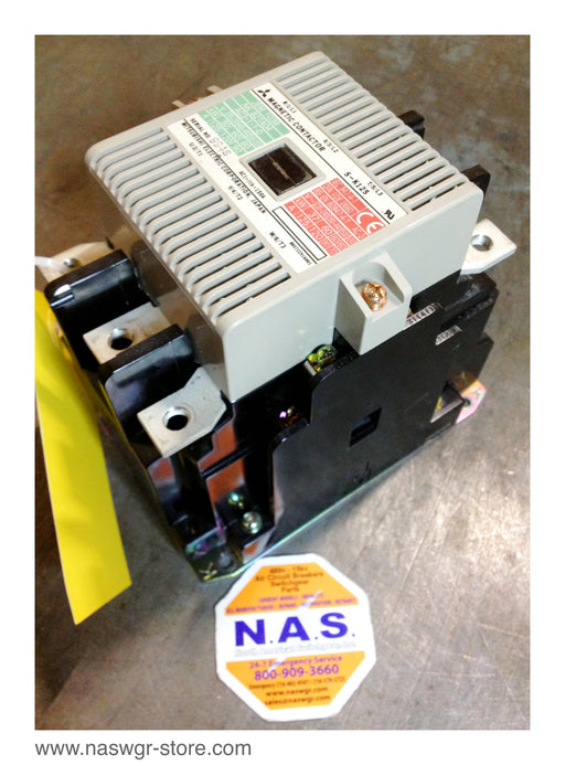 S-K125 , Mitsubishi S-K125 Contactor , 150 amp magnetic contactor , Coil- 200-240 volt 50/60 Hertz