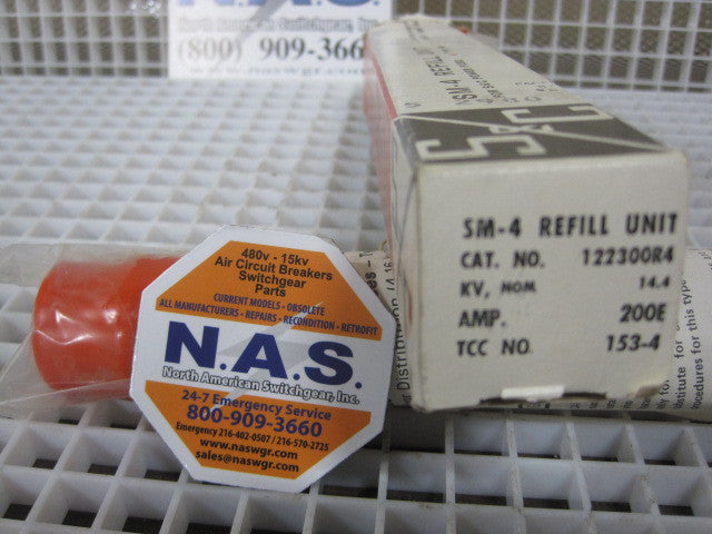 122300R4 ~ S&C SM-4 Fuse Refill 122300R4 200E