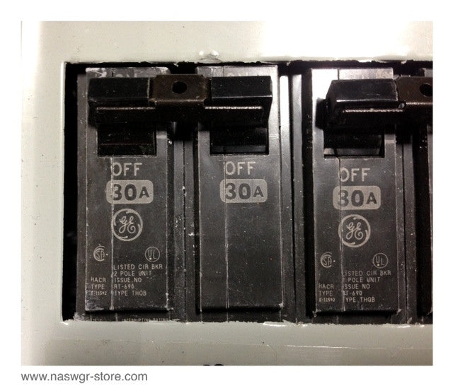 AQF3422SBX , AB55B , GE AQF3422SBX A Series Panelboard , NEMA 1 Enclosure , Box: AB55B , NO: AXB7T6 , 225 Amp , 208Y/120 Volts , 3 Phase , 4 Wire , AF55S , PN: AQF3422SBX