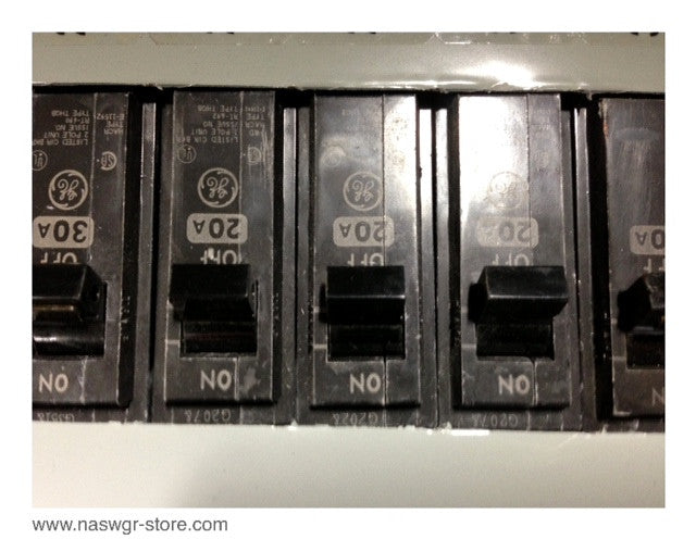 AQF3422SBX , AB55B , GE AQF3422SBX A Series Panelboard , NEMA 1 Enclosure , Box: AB55B , NO: AXB7T6 , 225 Amp , 208Y/120 Volts , 3 Phase , 4 Wire , AF55S , PN: AQF3422SBX