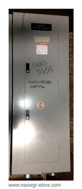 AQF3422SBX , AXB7T6 , GE AQF3422SBX A Series Panelboard , NEMA 1 Enclosure , 225 Amp , 208Y/120 Volts , Box: AB55B , AF55S , 3 Phase , 4 Wire , PN: AQF3422SBX
