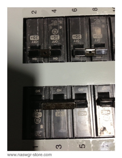 AQF3422SBX , AXB7T6 , GE AQF3422SBX A Series Panelboard , NEMA 1 Enclosure , 225 Amp , 208Y/120 Volts , Box: AB55B , AF55S , 3 Phase , 4 Wire , PN: AQF3422SBX