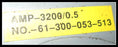 Siemens 61-300-053-513 Static Trip III CT