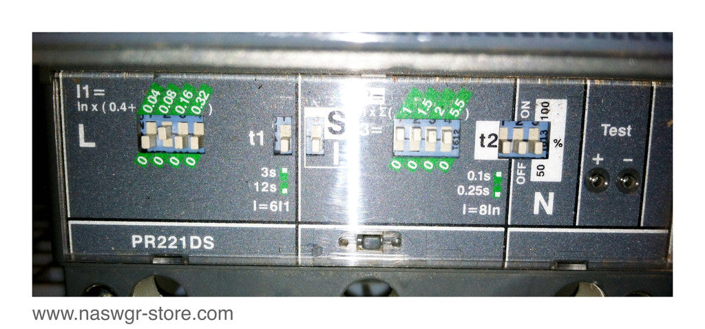 ABB Tmax T4N250 Circuit Breaker with Handle Extension - 250 Amp